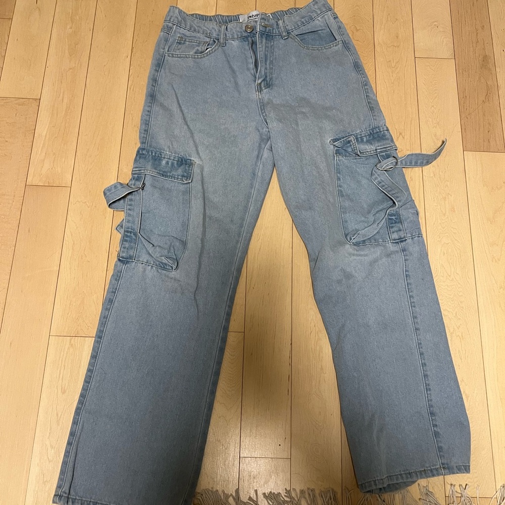 Refuge High Rise Light Blue Women's Jeans